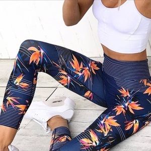 Floral Print Women's Leggings